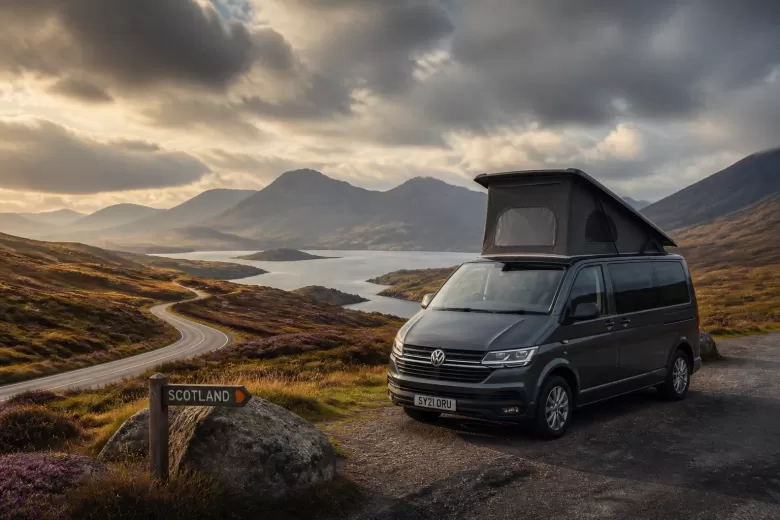 VW campervan hire operator in Scotland