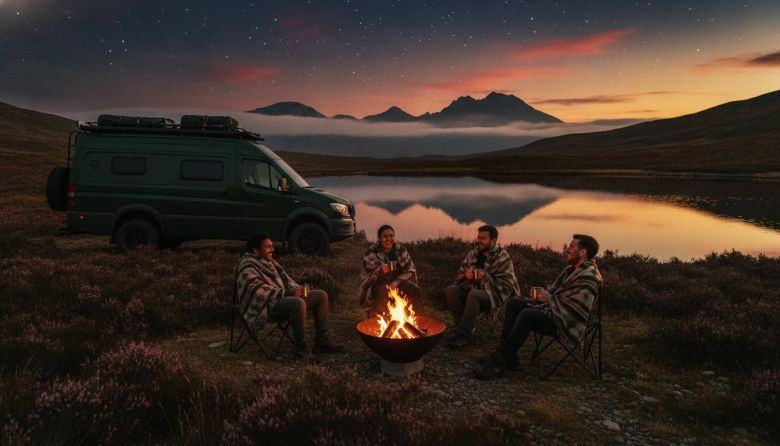 Campervan Hire with Fire Pit: Elevate Your Scottish Adventure in 2026